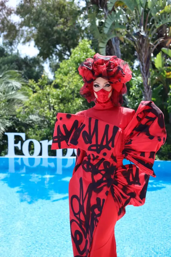 Lina Khei à la Villa Forbes, Festival de Cannes
